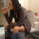 I was using my e-cig while on the toilet while taking a shit. I put a plastic container in the toilet this time to make sure I would remember not to flush. Yes, I am THAT forgetful. 720P HD quality. About 2.5 minutes.